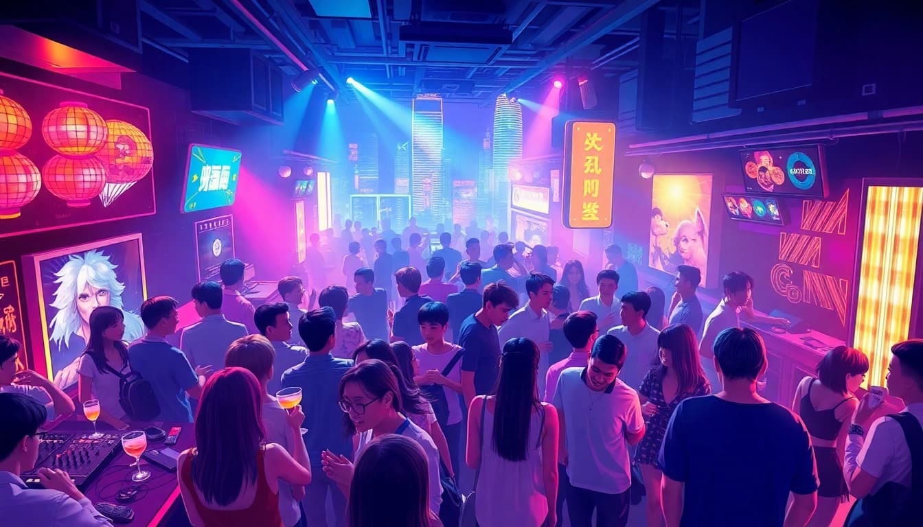 上海夜店的激情夜生活，捕捉吃瓜百科的精髓。