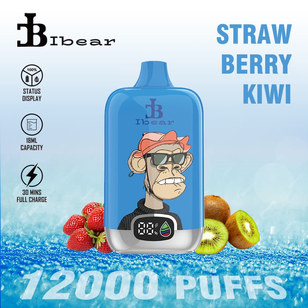 Ibear Shop – 12k Digital Box | Grape Currant – Deutsche Expertise für die besten E-Zigaretten