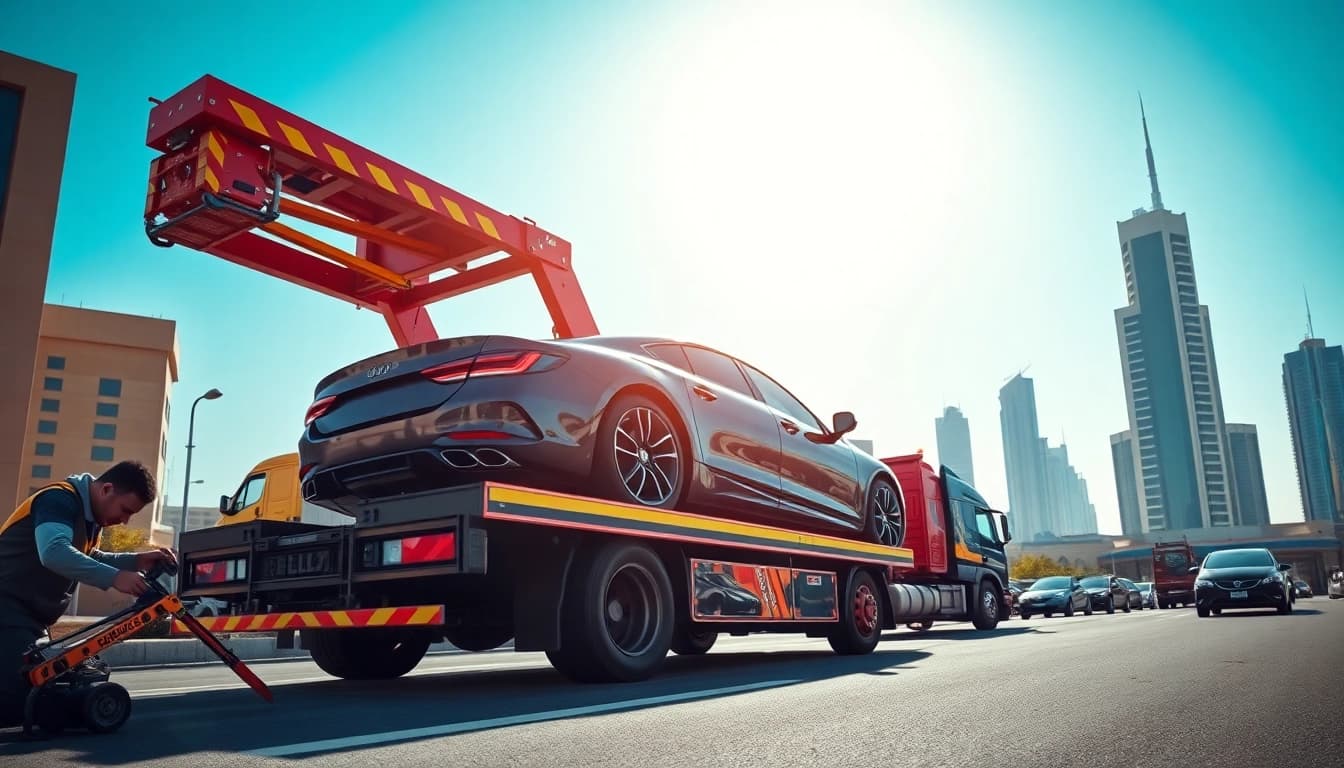 Recover your vehicle with TRT Recovery UAE's fast, professional service in Dubai.