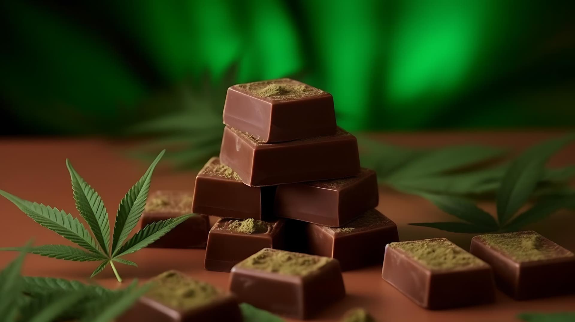 Chocolate edibles 1000mg Made with High-Quality Ingredients