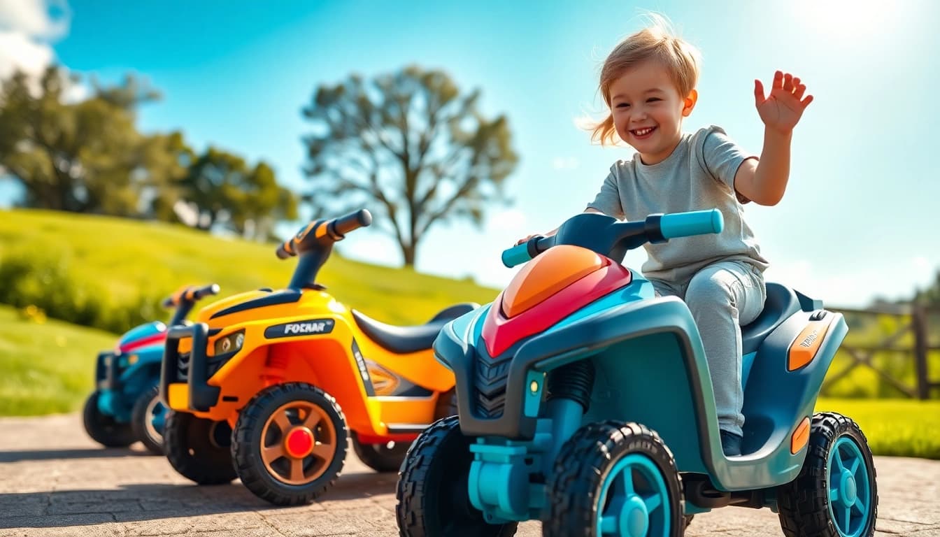 Experience fun and play with high-quality ride-on toys from GARVEE.com.