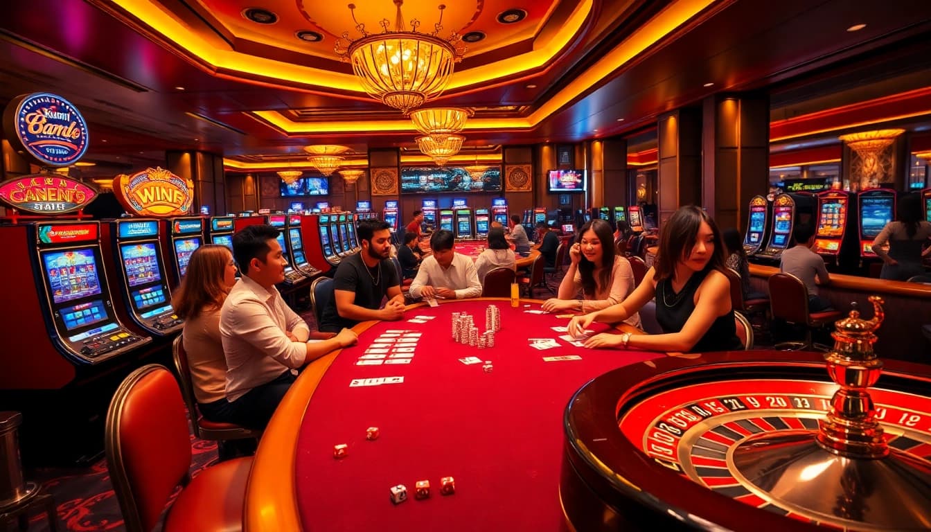 Experience thrilling gameplay at https://kuwin.ac/ with vibrant casino visuals and engaging players.
