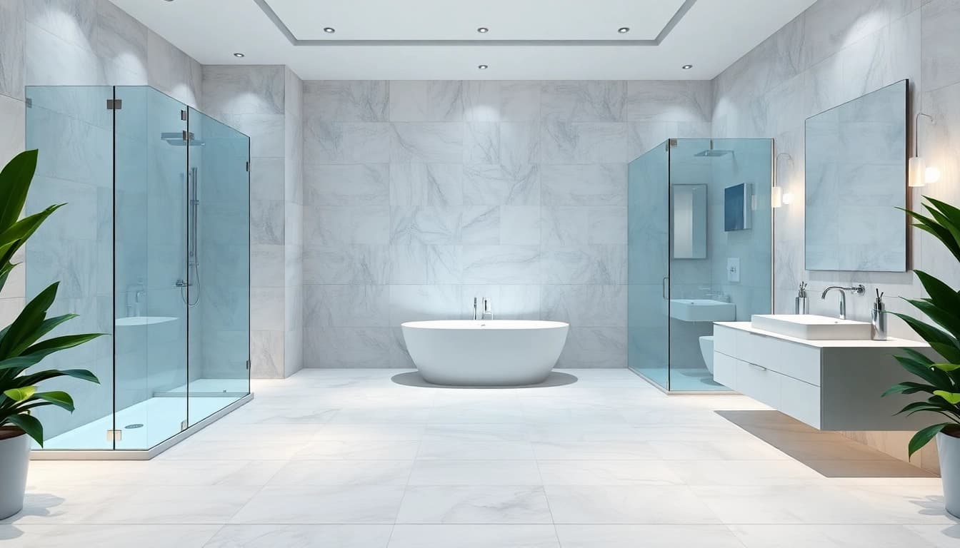 Transform your space with elegant showers that blend luxury and comfort.