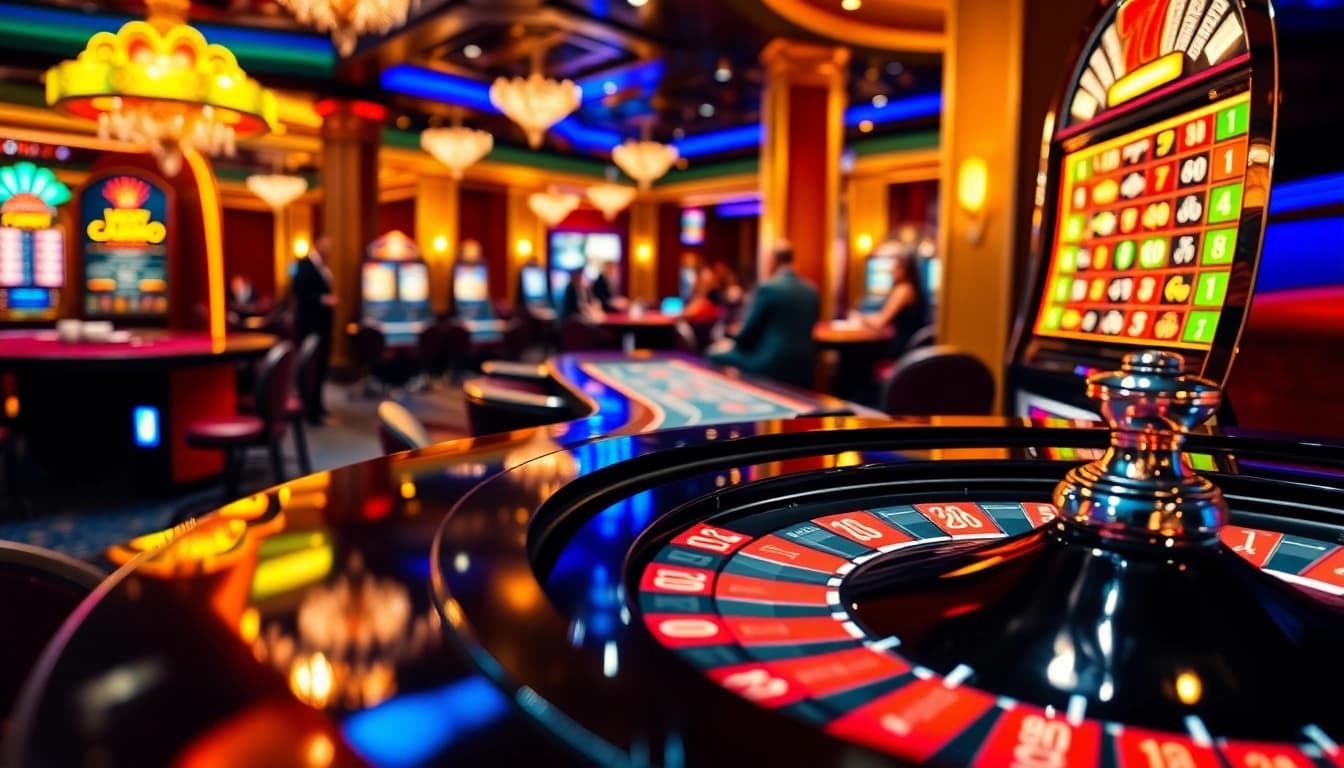 Enjoying the thrilling jeetbuzz লগইন experience at a vibrant casino table.