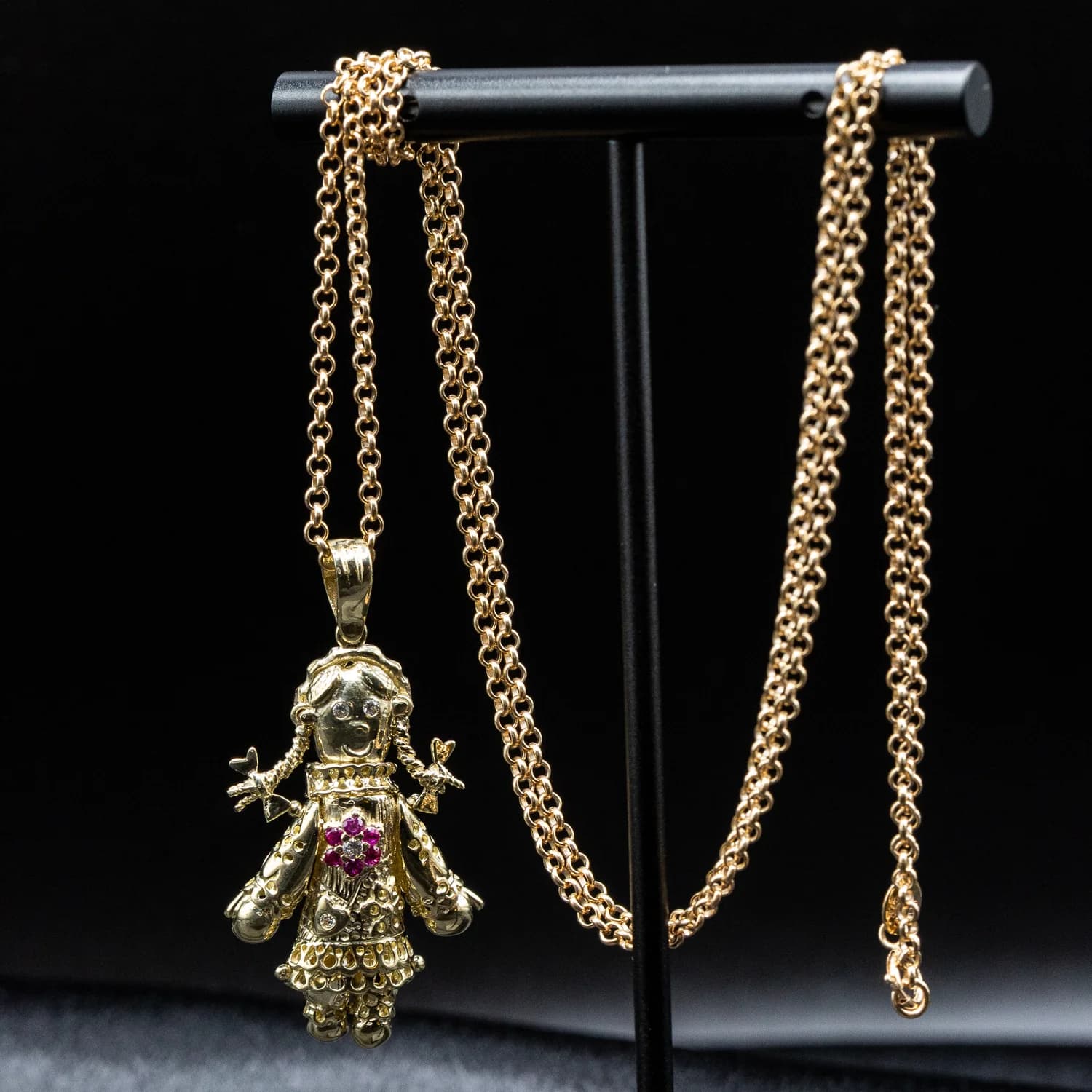 Shop Gold Ragdoll necklace – Modern Jewellery Online UK
