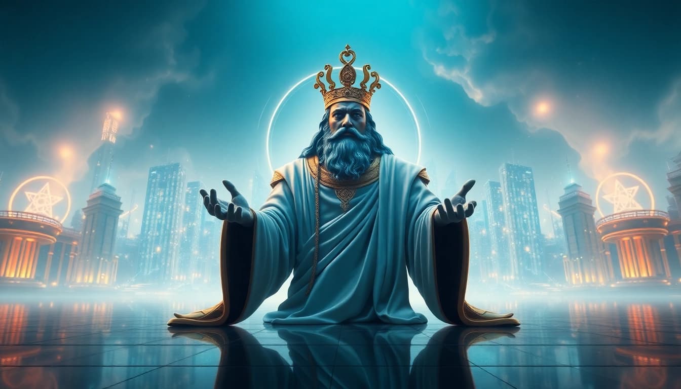 Visual representation of the Gilgamesh Project highlighting themes of immortality at www.trilgameshproject.com