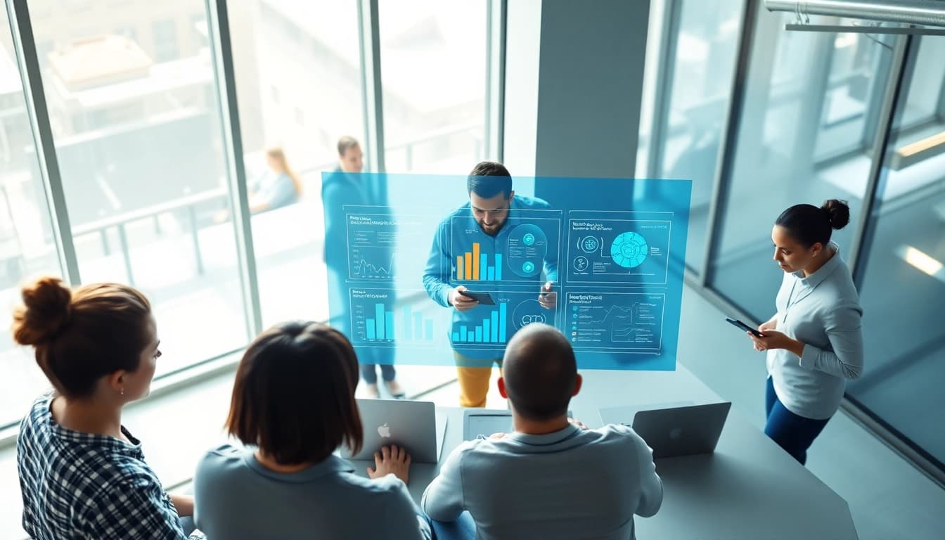 Showcasing Technology teamwork in a modern workspace with diverse engineers collaborating.