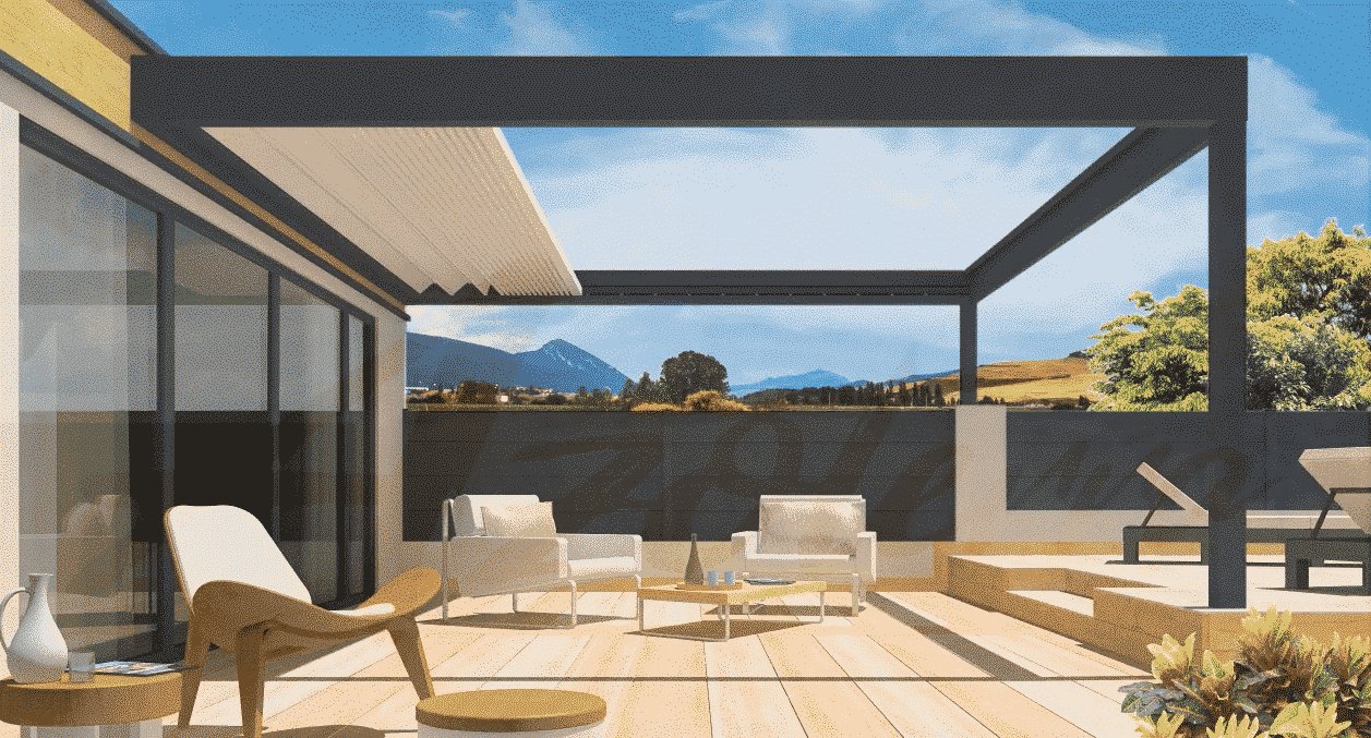 Lamellendach fuer Gastronomie und Terrasse – Qualitaet von ADA-Wintergarten