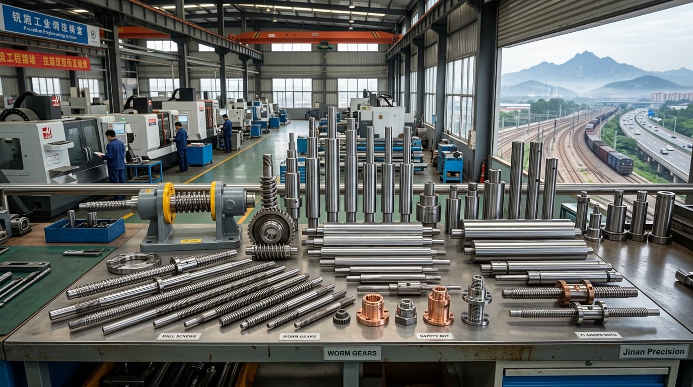 High Performance Worm and Wheel for Power Transmission