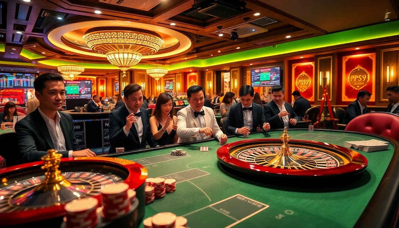 Experience thrilling PS99 thể thao action at a vibrant sports betting table with real-time odds.