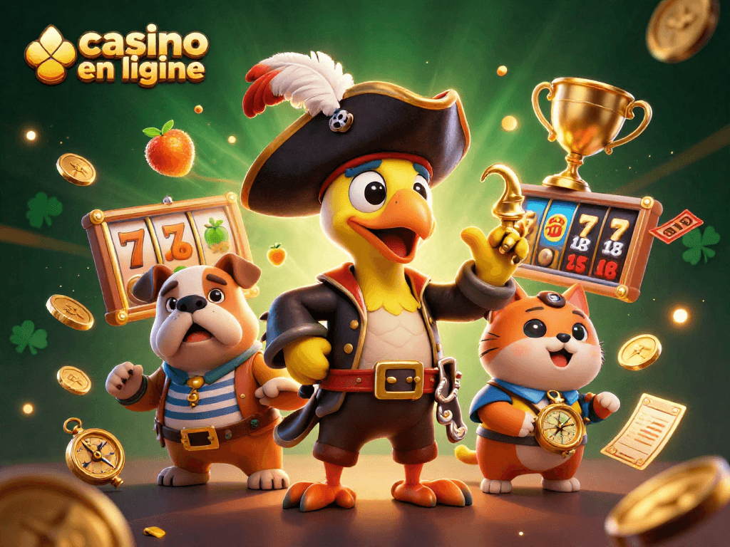 Le meilleur casino en ligne propose un jackpot dynamique illustré par des personnages captivants.