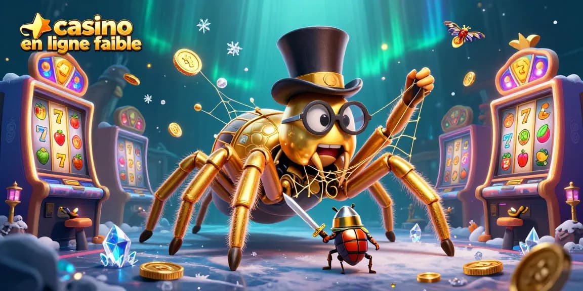 Profitez d'un casino en ligne fiable avec des machines à sous animées et des personnages colorés.