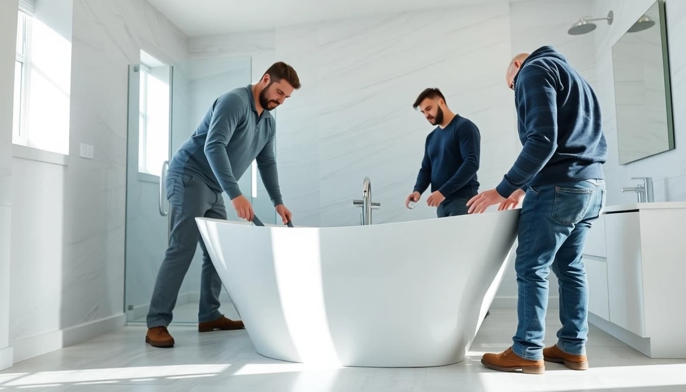 Transform bathroom installations with expert craftsmanship and modern design.