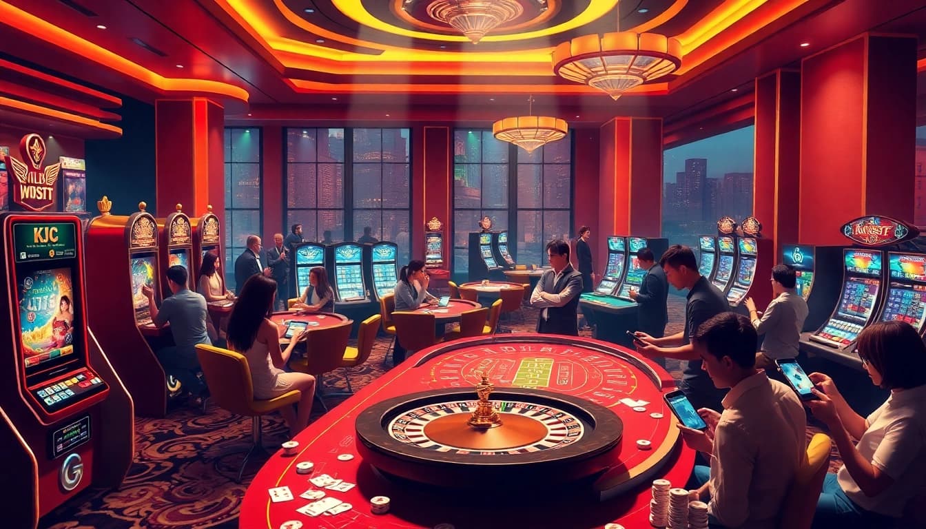 KJC AC 1 enhances the thrill of casino games with exciting online features and vibrant environments.