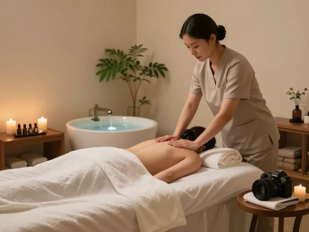 Indulge in a calming 인계동마사지 experience at a serene wellness spa.