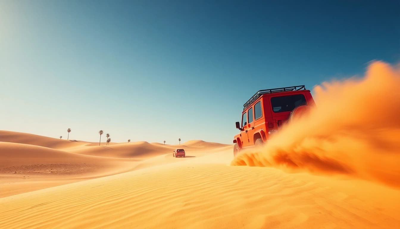 Experience the best desert safari dubai with thrilling dune bashing and stunning desert landscapes.