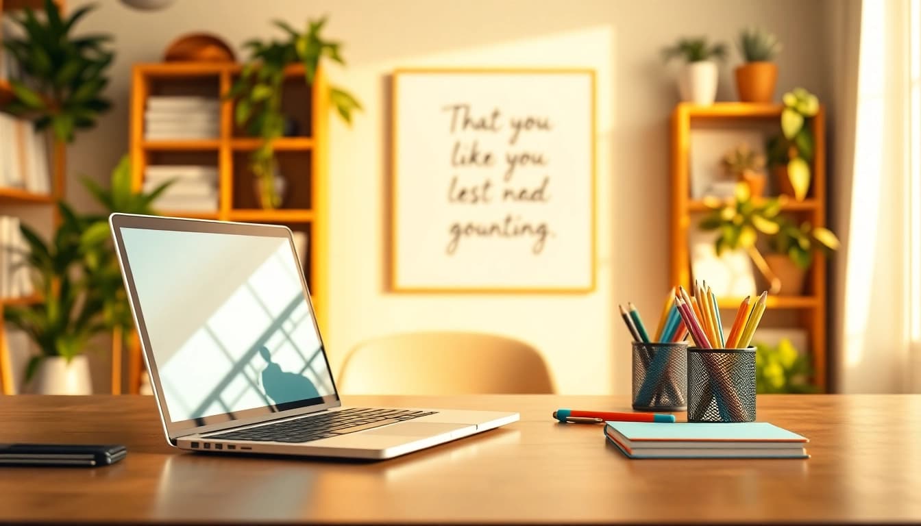 Enhance productivity at https://wpedition.com with a vibrant and inspiring home office setup.