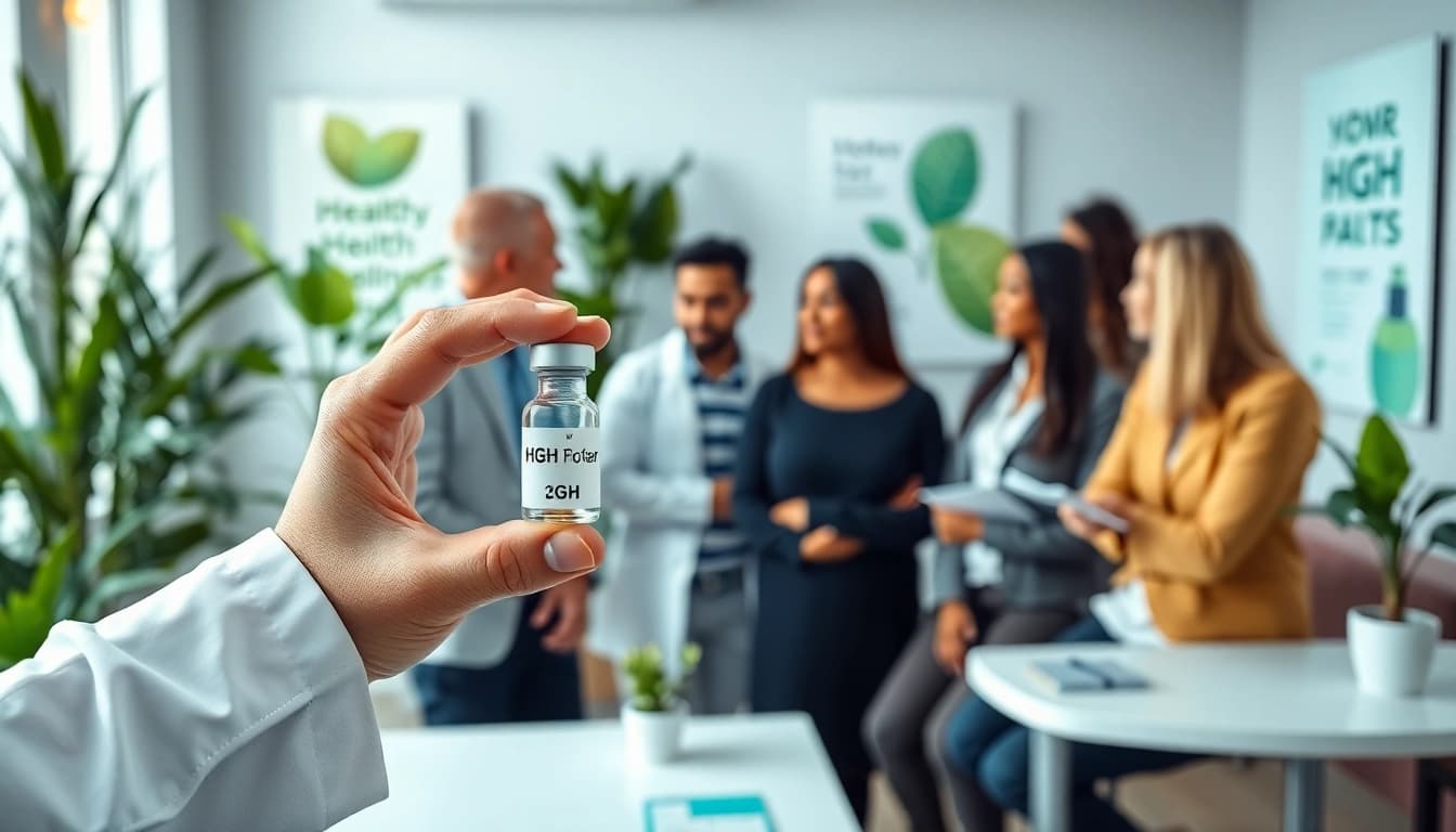 BUY HGH ONLINE safe and effective solutions for health in a modern clinic setting.