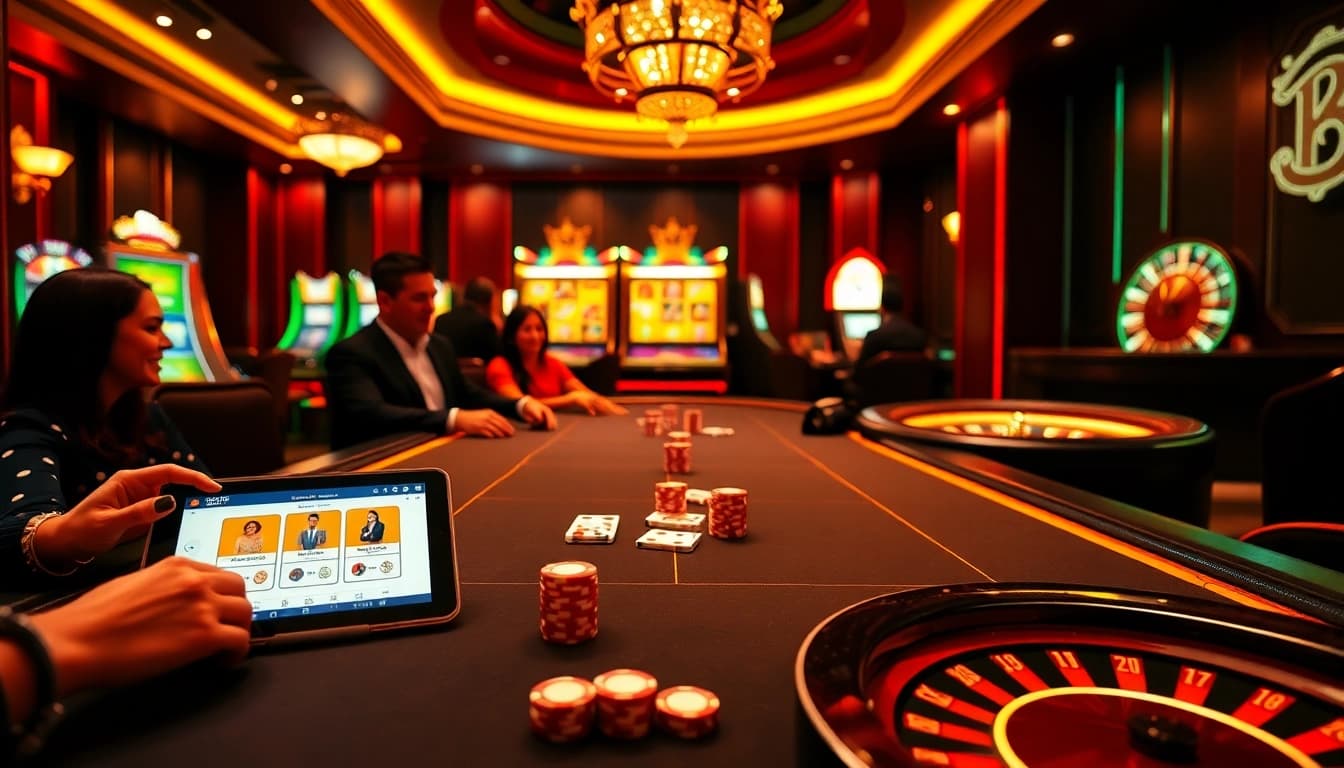 Experience the excitement of new66 with vibrant casino elements and thrilling gameplay.