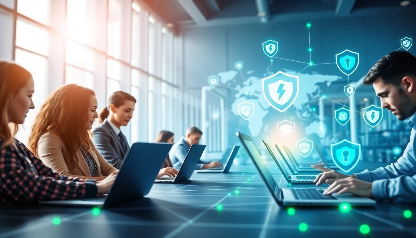 快连 VPN 展示在现代数字环境中跨设备的无缝连接。