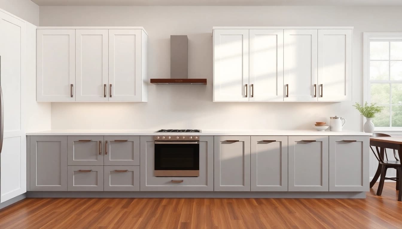 Refacing kitchen cabinets in Clearwater FL showcasing elegant designs and modern aesthetics.