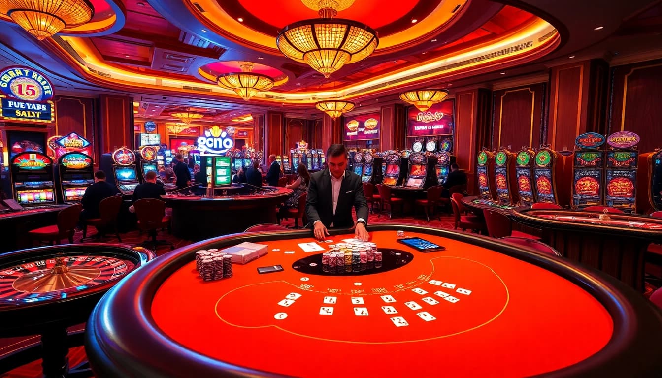 Experience the thrill of go88 live casino gaming with vibrant action at the table.
