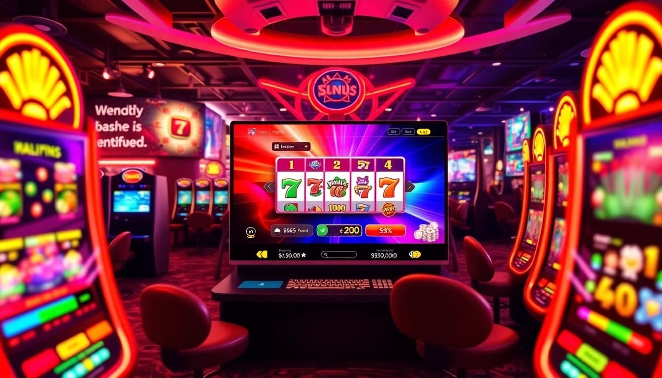 Ungutoto platform memperlihatkan mesin slot online dengan antarmuka yang dinamis dan warna cerah.