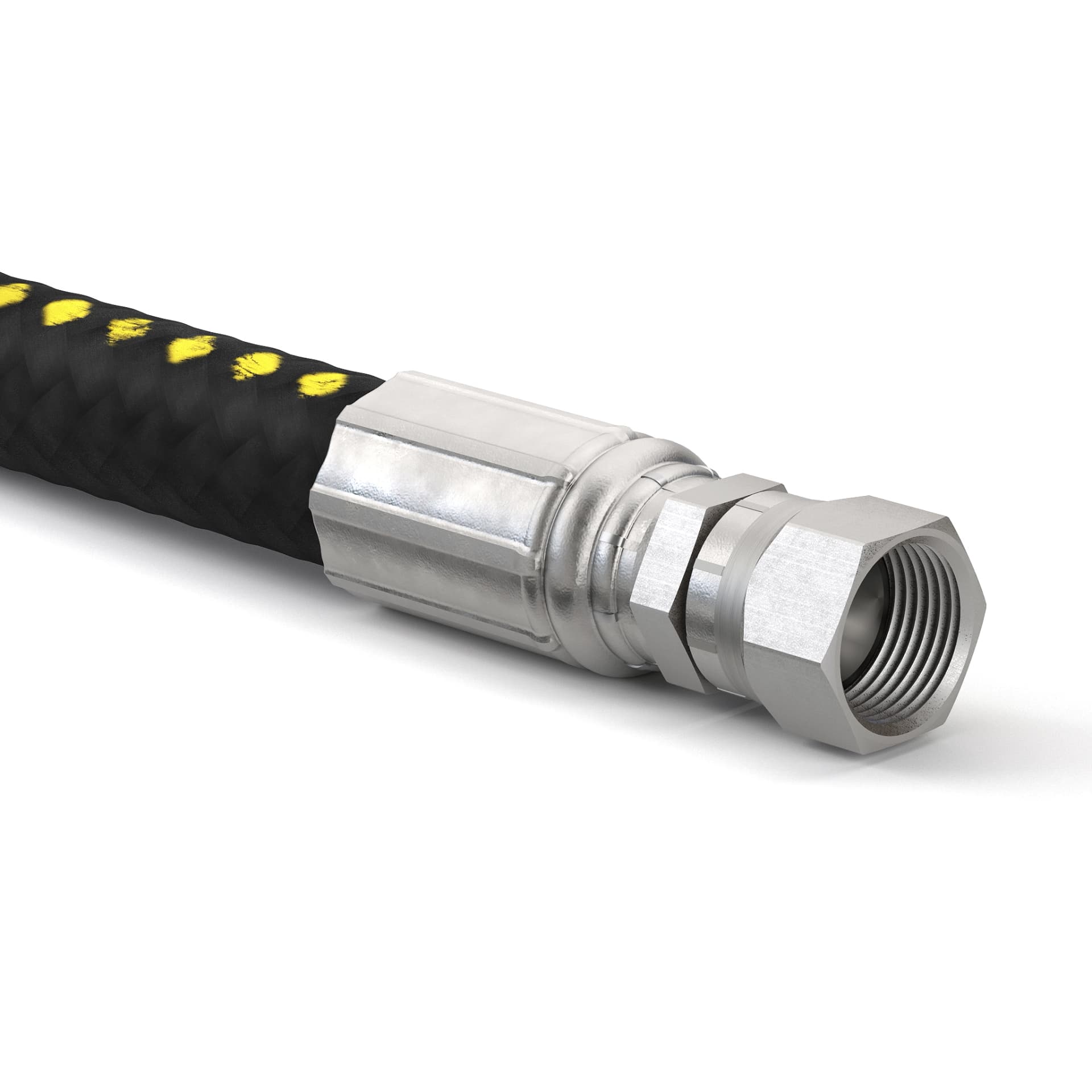 High-Pressure Hydraulic Hose Coupling for Secure Connections