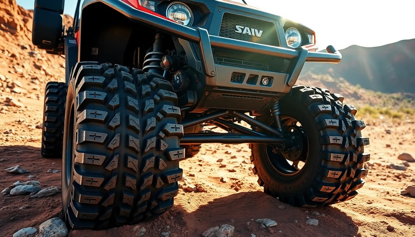 Enhance off-road adventures with durable Traction Boards showcasing their rugged design.