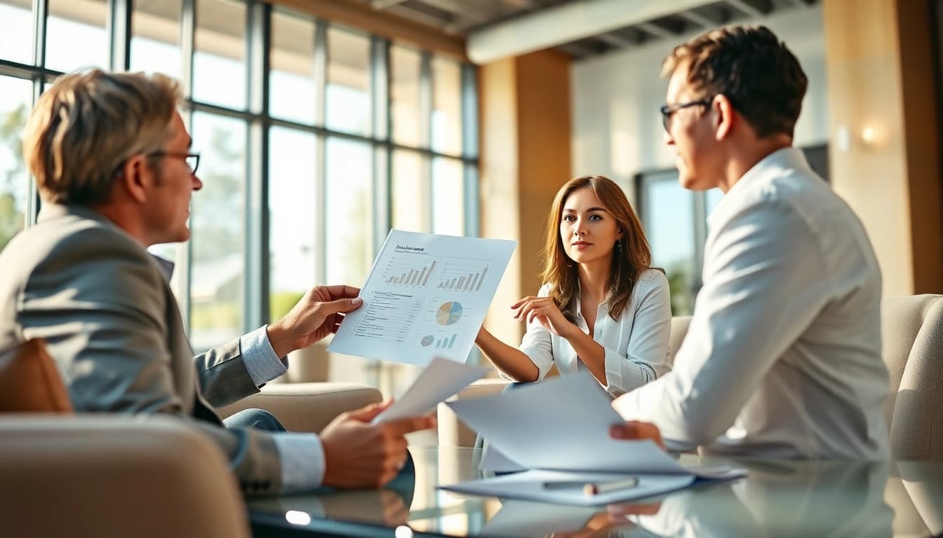 Engaging financial advisor at http://max-inheritance.co.uk assists clients in estate planning.