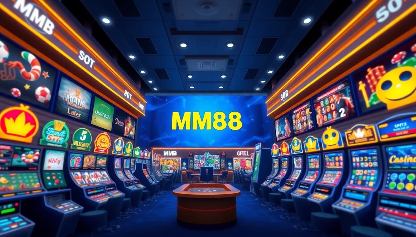 MM88 online gaming platform with diverse games and modern interface.
