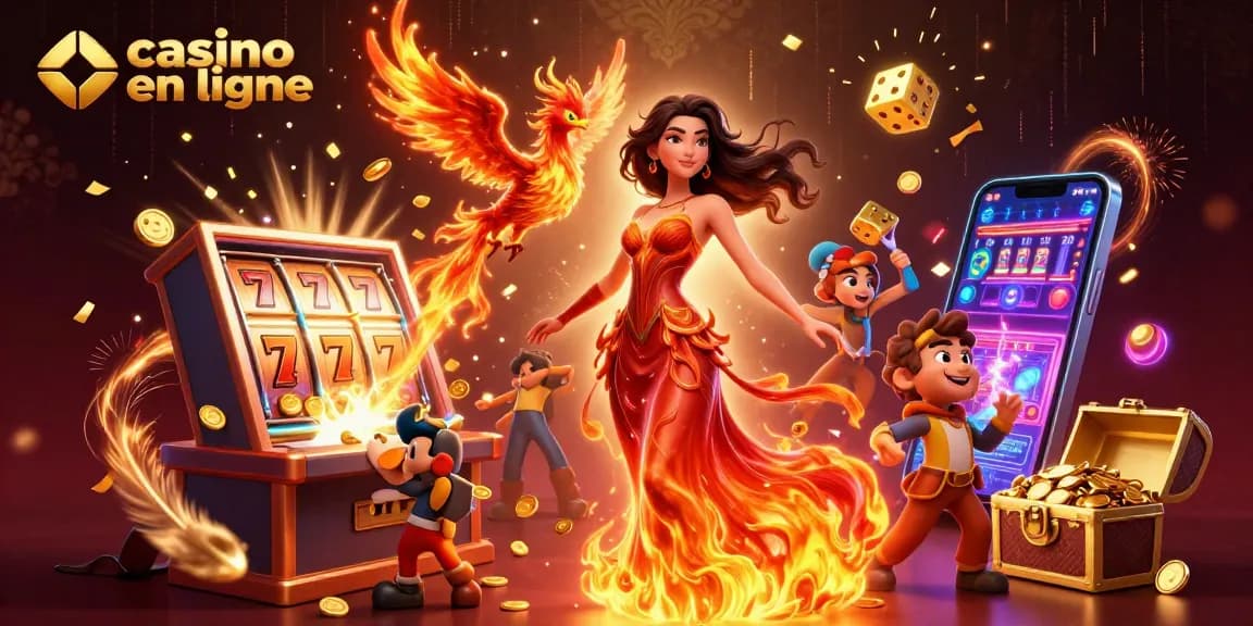Jouez à des jeux excitants au casino en ligne tout en profitant d'une scène numérique 3D dynamique.