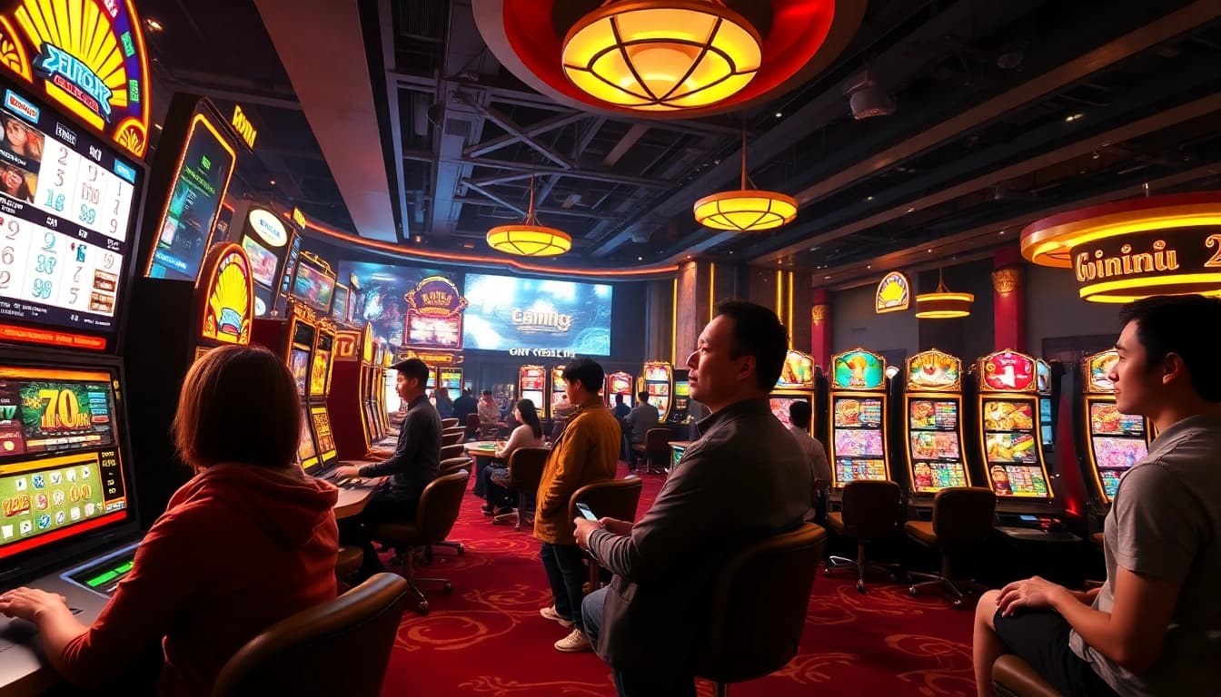 Hello88win.live provides an exciting online casino experience with players enjoying dynamic games in a vibrant setting.