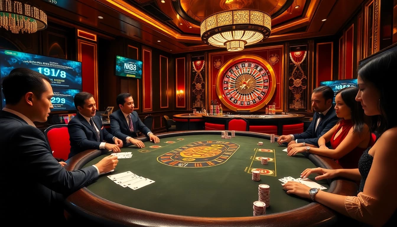 Experience exceptional gameplay at https://nk88.us.com/ with vibrant casino tables and professional dealers.