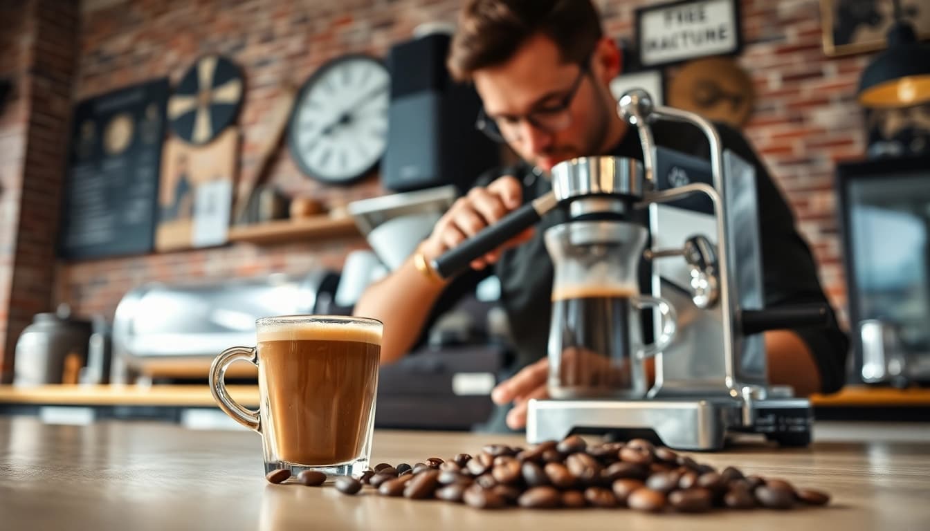 Enjoy the Best specialty coffee in North Riyadh brewed by a skilled barista in a cozy café.
