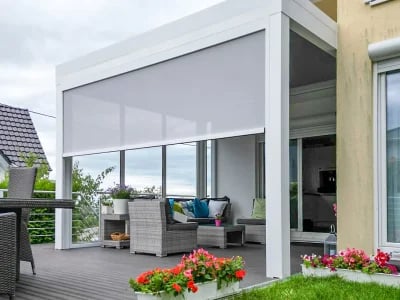 Lamellendach fuer Gastronomie und Terrasse – Qualitaet von ADA-Wintergarten