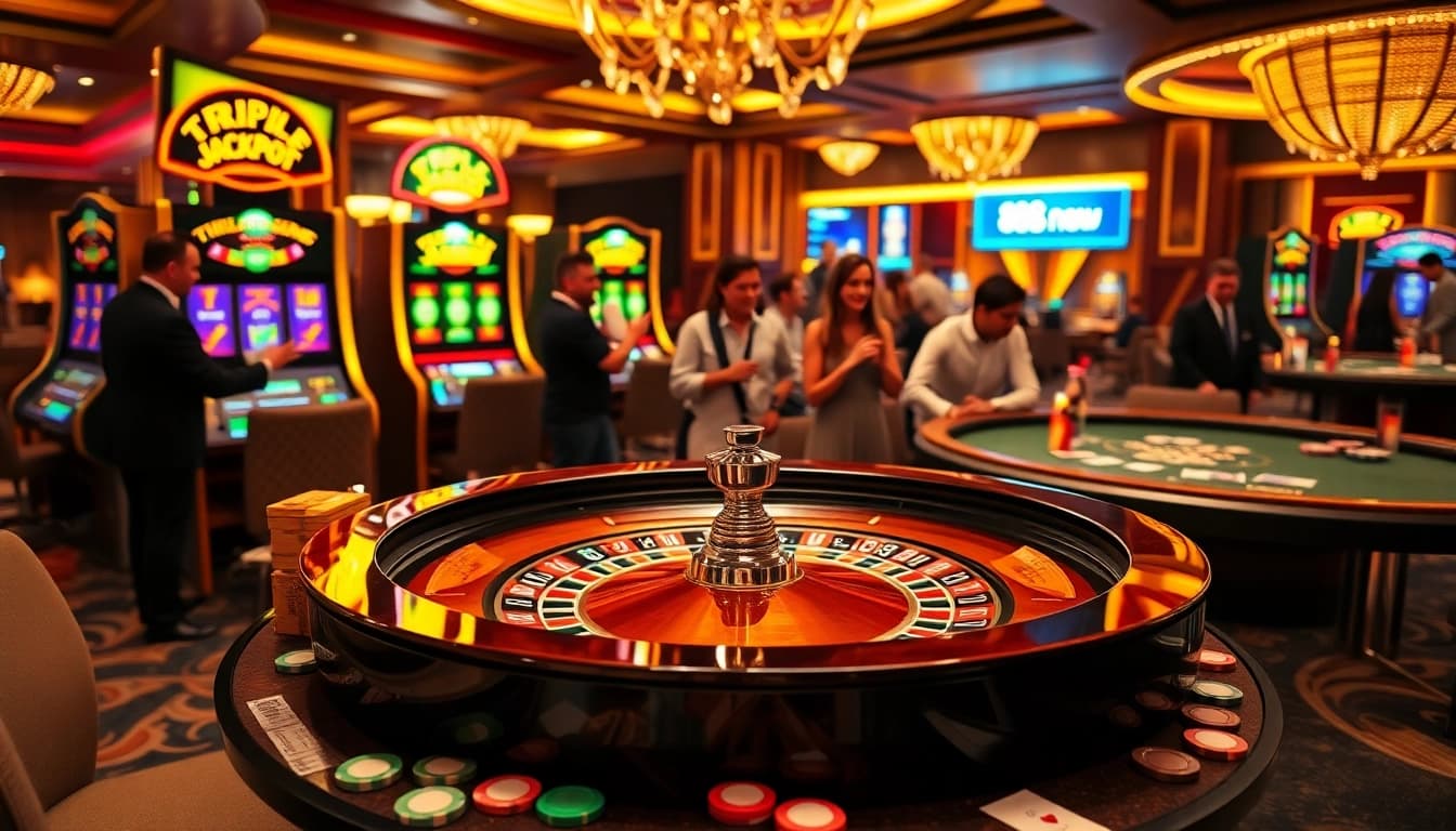 Experience thrilling gameplay at 888new app with vibrant casino visuals.