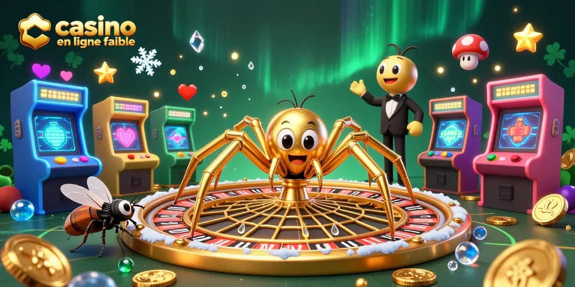 Placer des paris sur un casino en ligne fiable avec des éléments de jeux dynamiques et colorés.