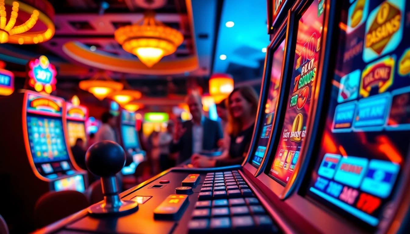 Menyajikan Indosga slot dalam suasana kasino yang hidup dan menarik.