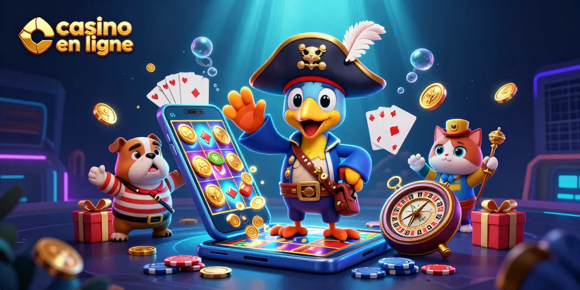 Participez à l'action immersive des casinos en ligne avec des jeux de machines à sous colorés et des personnages dynamiques.