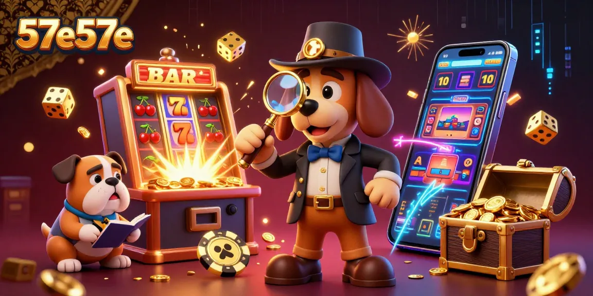 Engage in vibrant casino adventures with 57e57e, exploring rich 3D illustrations of gambling excitement.