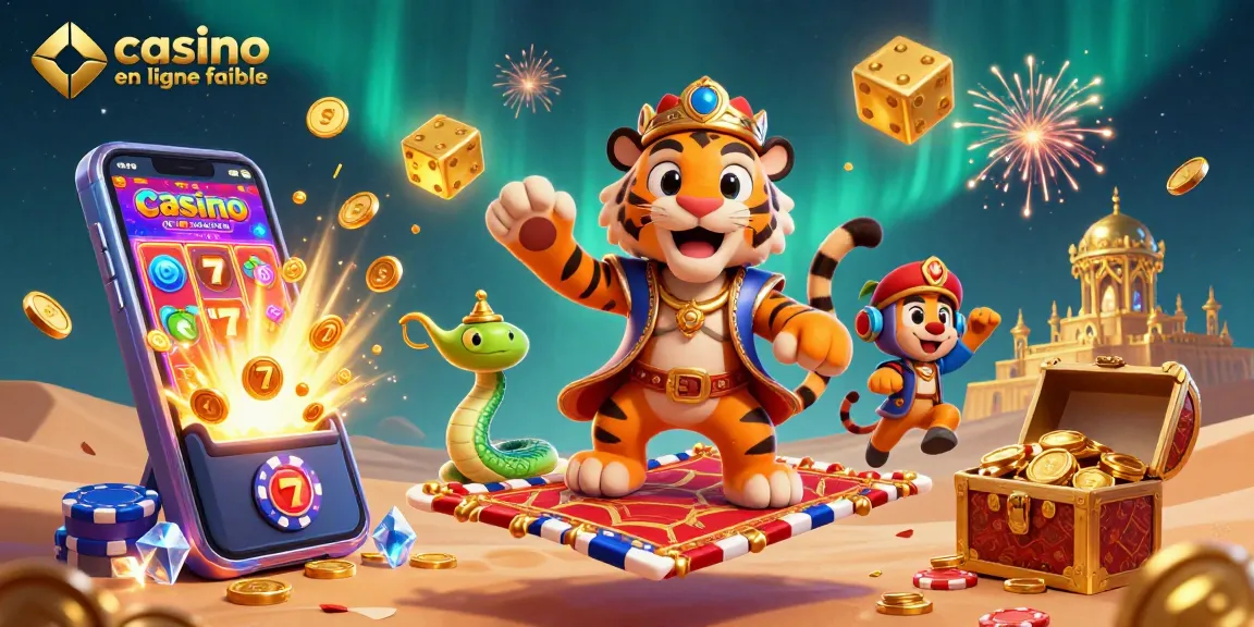 Vivez l'expérience du casino en ligne fiable avec un sultan tigre et des machines à sous éclatantes.