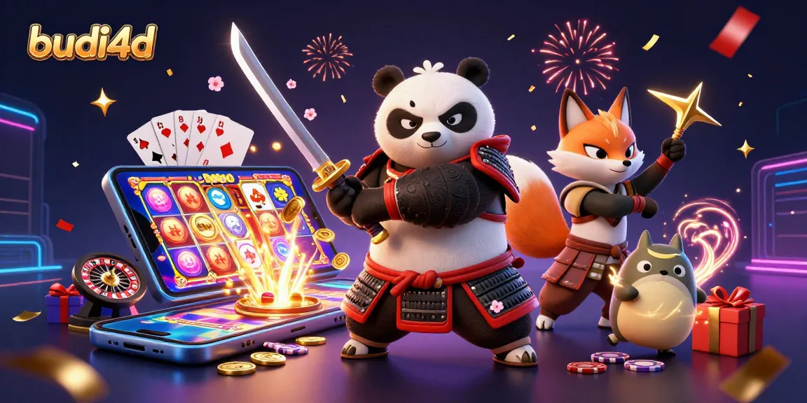 Experience thrilling wins with budi4d in a vibrant casino adventure featuring engaging characters and games.