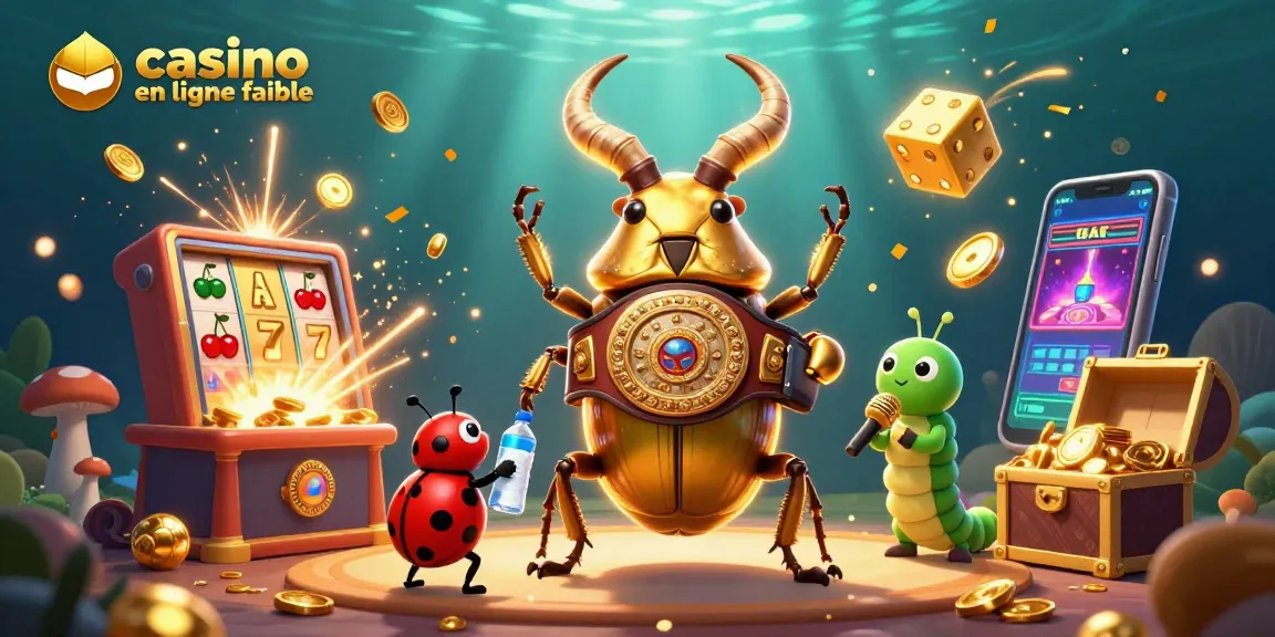 Jouer sur une plateforme de casino en ligne fiable avec des personnages illustrés de manière dynamique et des éléments de jeu colorés.