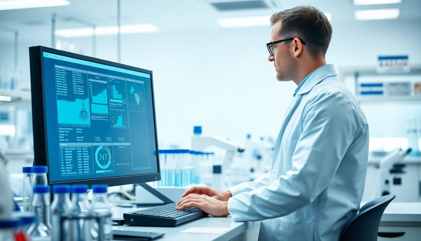 Effizienter Umgang mit Laborinformationssystem LIS in einem modernen Labor.