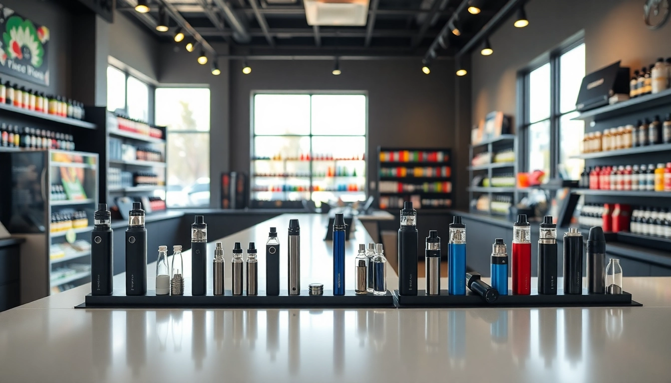 ibear shop bietet eine große Auswahl an hochwertigen E-Zigaretten und Vapes in einem modernen Geschäft.