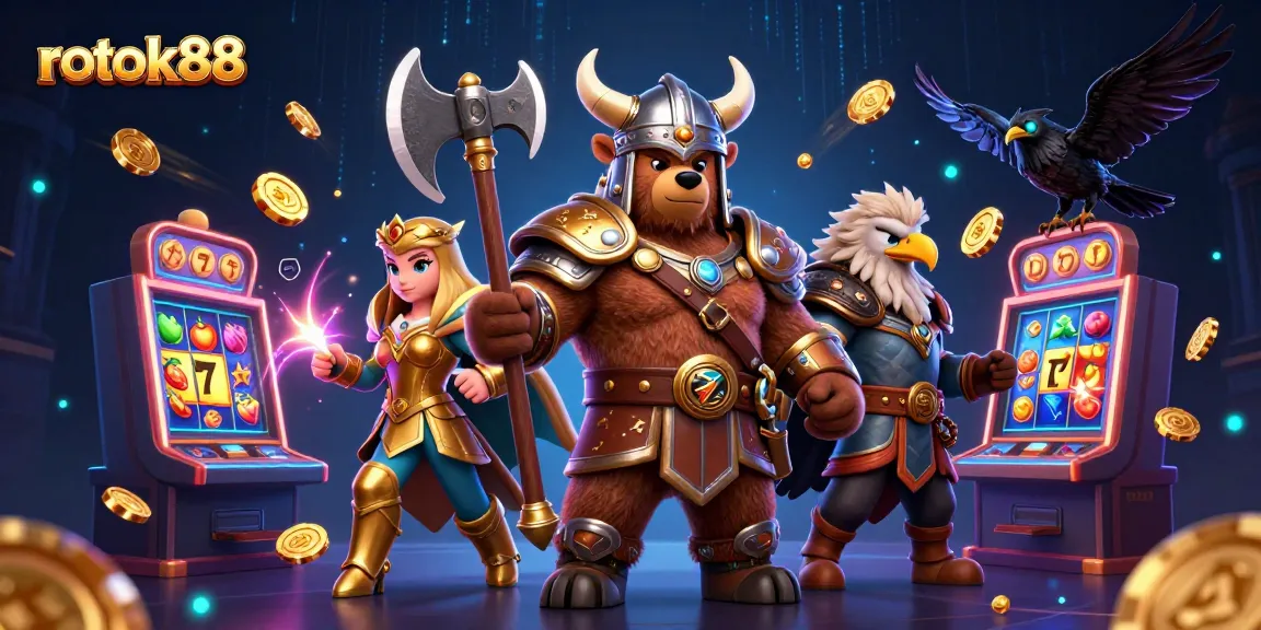 Engage with rokok88 slots, featuring rich, dynamic gaming elements and vibrant characters