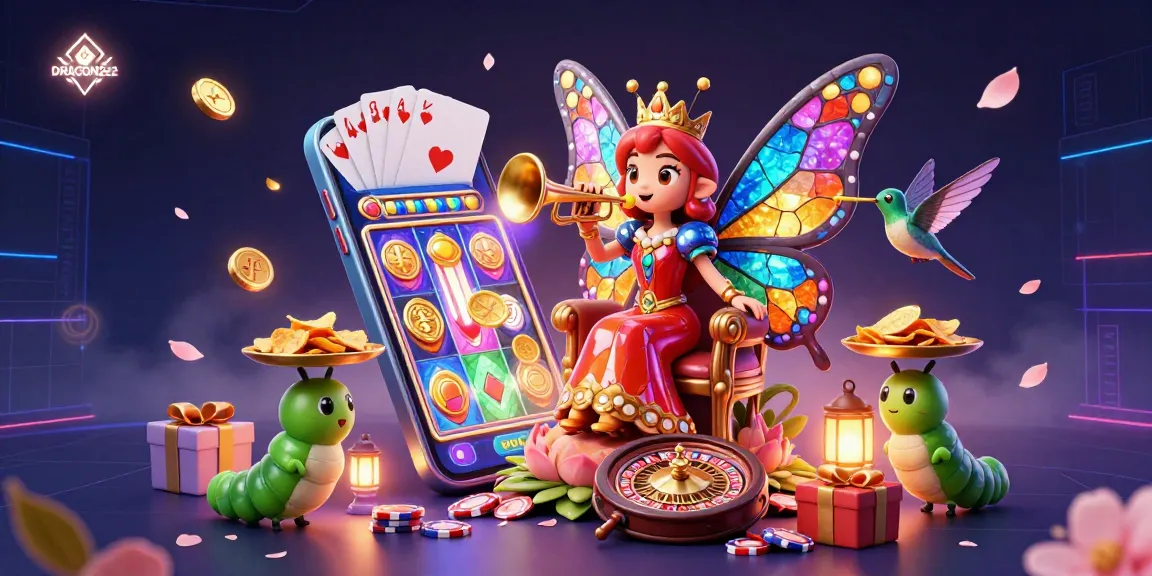 Engage with DRAGON222's vibrant slot gaming world, featuring rich visuals and captivating character interactions.