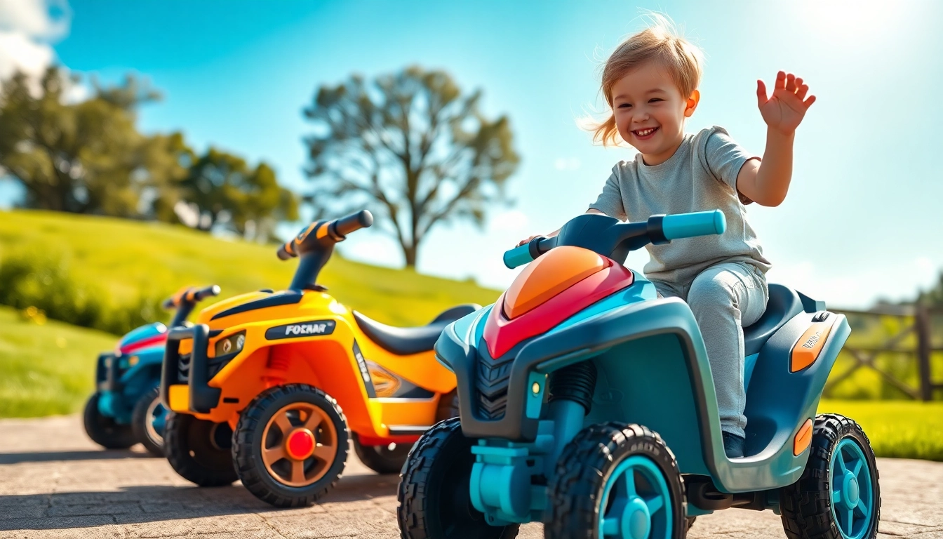 Experience fun and play with high-quality ride-on toys from GARVEE.com.