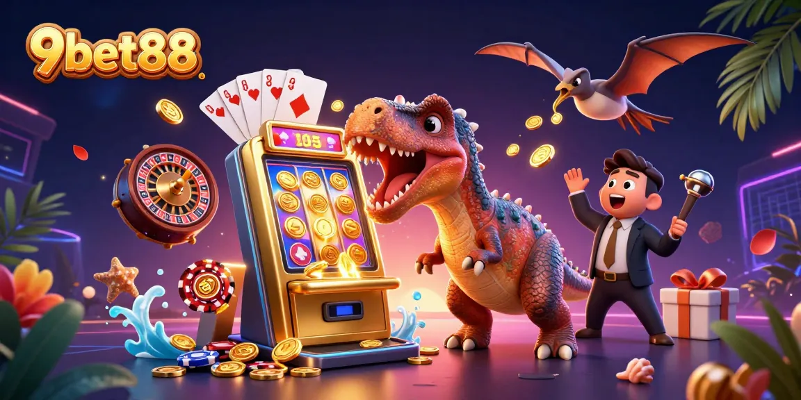Experience the thrill of winning at 9bet88 with vibrant slot machines and dynamic casino action.